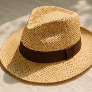 26 Panama Straw Fedora - Natural & Breezy Summer Essential