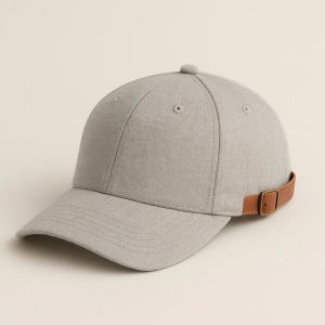 30 Minimalist Structured Baseball Cap with Leather Strap