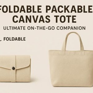 4 Minimalist Laptop Canvas Tote with Sleeve