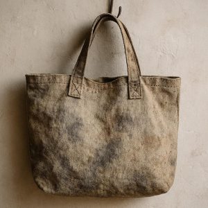 6 Foldable Compact Canvas Shopping Bag Pack